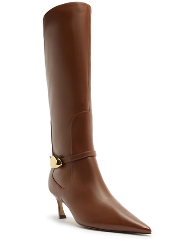 Arezzo Women's Farrah Low Kitten Heel Boots