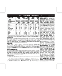 Bonnie & Pop Christmas Mixed Sweets Gift Crate, 4 Sections