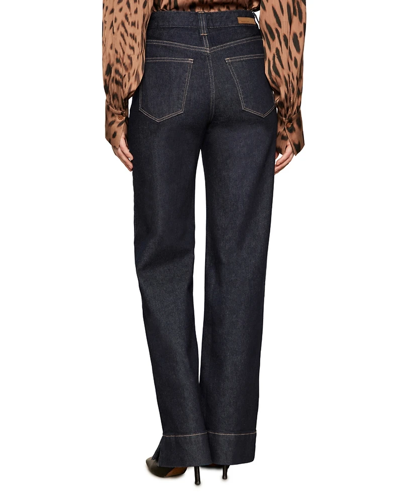 Sanctuary Women's Ekara Wide-Leg Slim Jeans