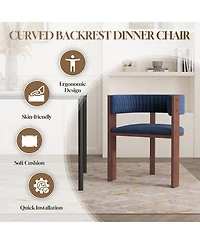 Wooden dining chairs set of 2 Dining room chair for kitchen, home, living room, dining room