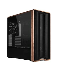 Lian-Li Lian-Li Cs LAN217X mid-tower Steel/4mm Tg/Wood Black