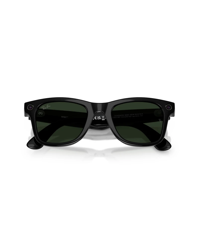 Ray-Ban Unisex Ai Meta Gen2 Wayfarer Transitions Glasses, RW4012