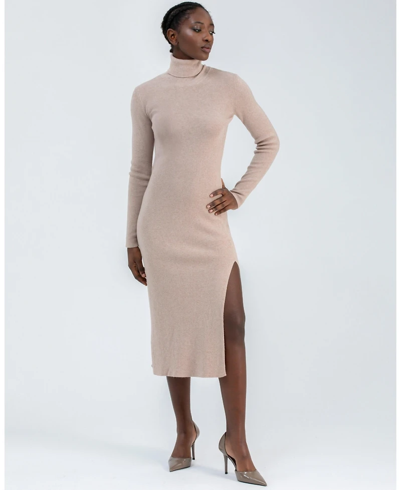 Pietro Brunelli Milano Women's Turtleneck Penelope Dress