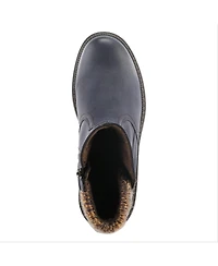 Spring Step Wibea Slouch Shaft Water-Resistant Booties with Sweater Cuff & Shock-Absorbing Sole
