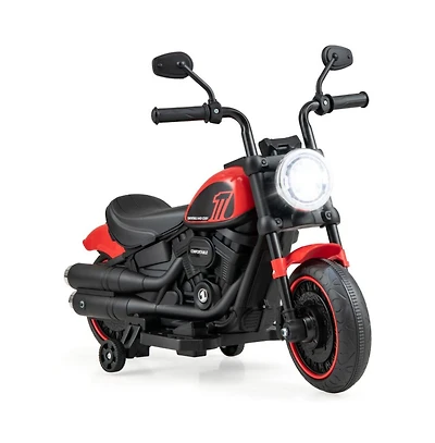 Electric Motorcycle Ride On Toy For Kids With Lights