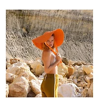 Brunna.co Lola Wide Brim Jute Straw Hat In