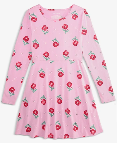 Epic Threads Little & Big Girls Jolly Blooms Printed Dress, Macy's Exclusive