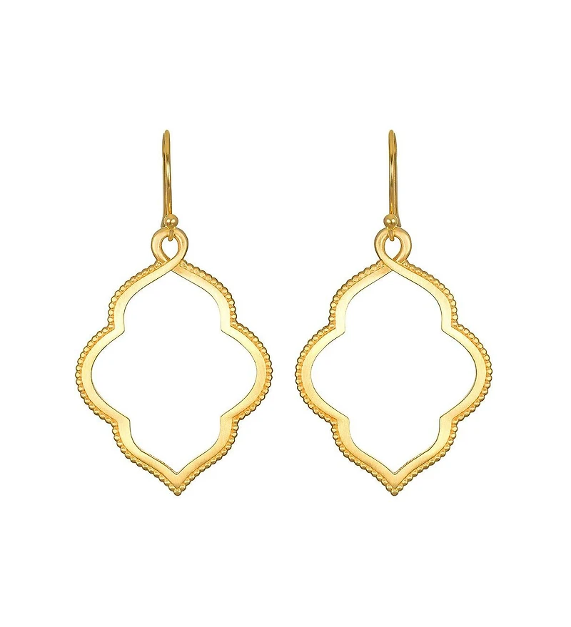 Satya Jewelry Full Bloom Lotus Petal Earrings