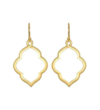 Satya Jewelry Full Bloom Lotus Petal Earrings