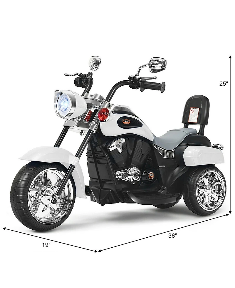 6V 3 Wheel Kids Motorcycle