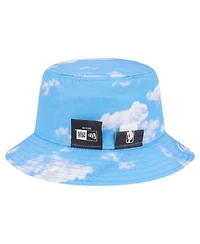 New Era Men's Black/Light Blue Boston Celtics Summer Sun and Storm Reversible Bucket Hat