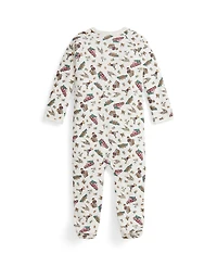 Polo Ralph Lauren Baby Boys Holiday Sleep and Play Coverall