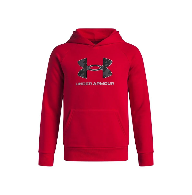 Under Armour Big Boys Rival Fleece Logo-Print Hoodie