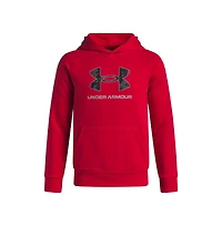Under Armour Big Boys Rival Fleece Logo-Print Hoodie