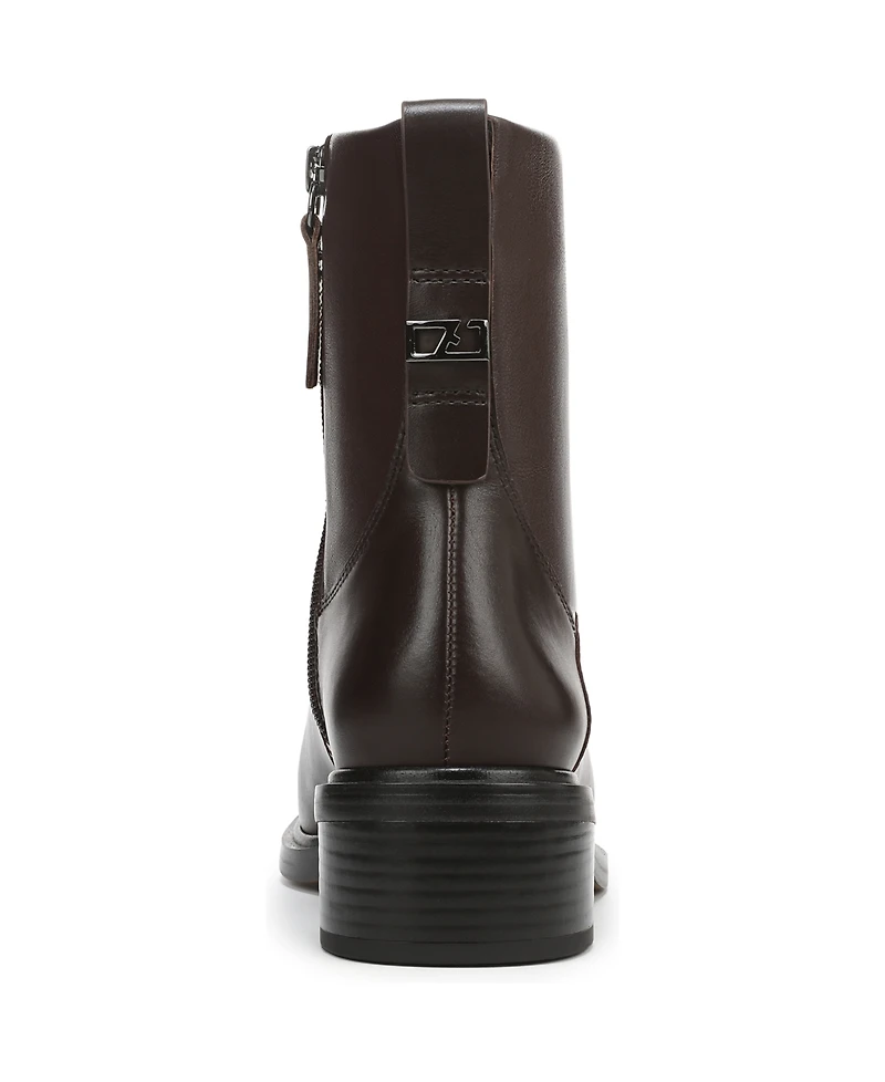 Franco Sarto Women's Gracely Block Heel Zip Short Boots
