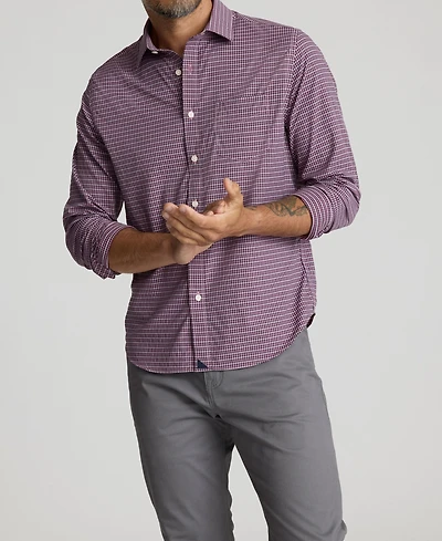 UNTUCKit Men's Slim Fit Wrinkle-Free Delune Button Up Shirt