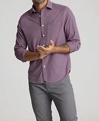 UNTUCKit Men's Slim Fit Wrinkle-Free Delune Button Up Shirt