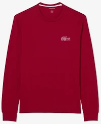 Lacoste Men's Small Croc Thermal Long Sleeve T-Shirt