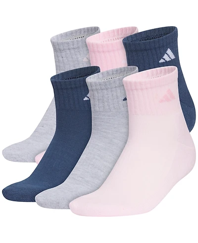 adidas Women's Athletic Cushioned Quarter Socks, Pack of 6