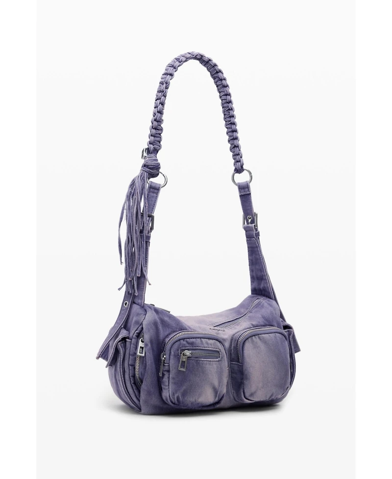 Desigual Women's Medium denim bag with pockets