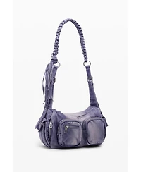 Desigual Women's Medium denim bag with pockets