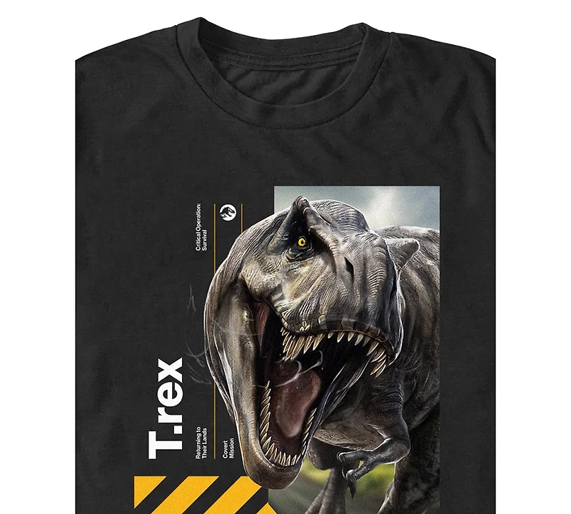 Fifth Sun Men's Jurassic World Rebirth Crewneck T-Shirt