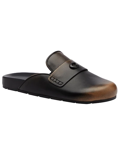 Coach Women's Sculpted C Loved Leather Clogs