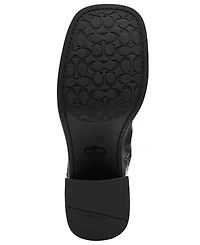 Coach Women's Sculpted C Loved Leather Booties