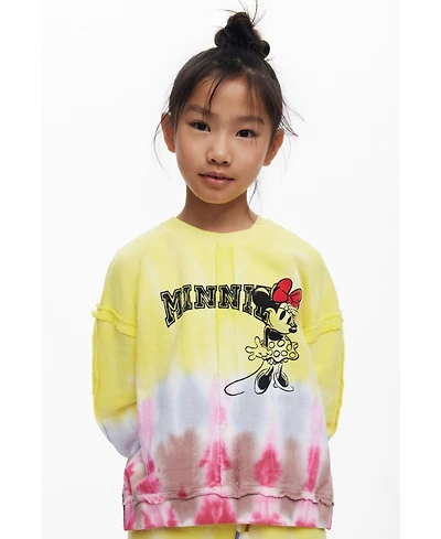 Desigual Girls's Minnie Mouse tie-dye sweatshirt