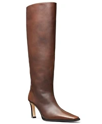 Michael Kors Womens Darrah Heeled Boots Regular Wide Calf