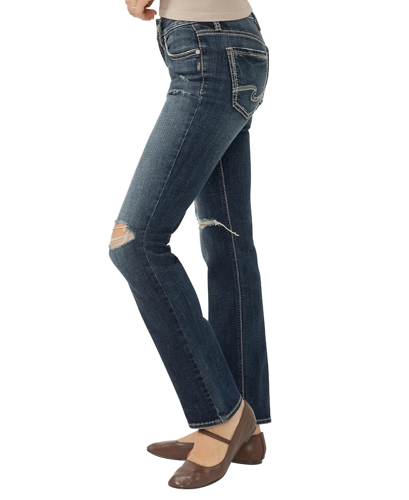 Silver Jeans Co. Women's Britt Low Rise Straight