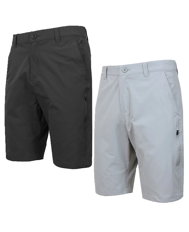 Galaxy By Harvic Men's 2-Pack Slim Fit Cargo Shorts