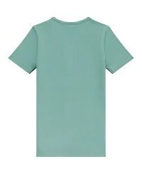 Guess Girls 7-16 Mini Me Style Rib Short Sleeve T-Shirt