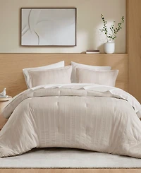 510 Design Logan Woven Striped 7-Pc. Comforter Set