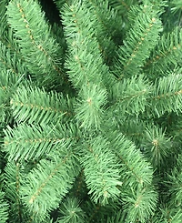 Puleo 7.5FT Pre-Lit Vermont Spruce Artificial Christmas Tree