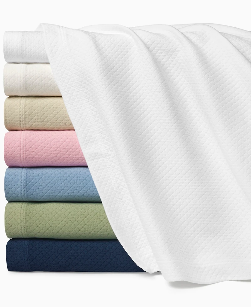 Sferra Rombo Cotton Coverlet
