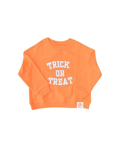 Bits & Bows Toddler Unisex Trick-or-Treat Halloween Sweatshirt
