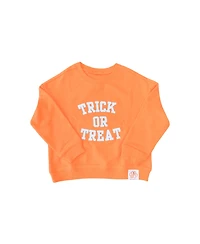 Bits & Bows Toddler Unisex Trick-or-Treat Halloween Sweatshirt