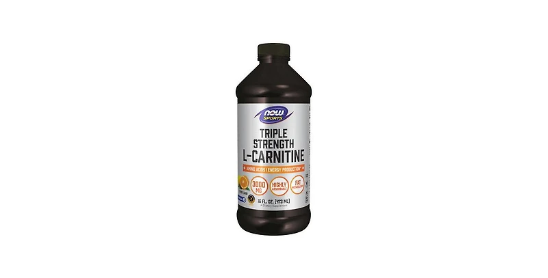 Now Foods L-Carnitine Liquid ,3000 mg ,16 Oz