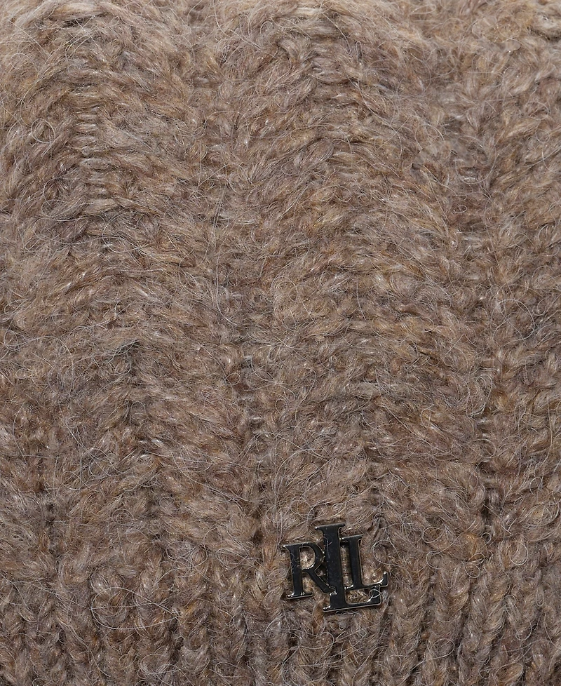 Lauren Ralph Lauren Women's Herringbone Knit Beret Hat