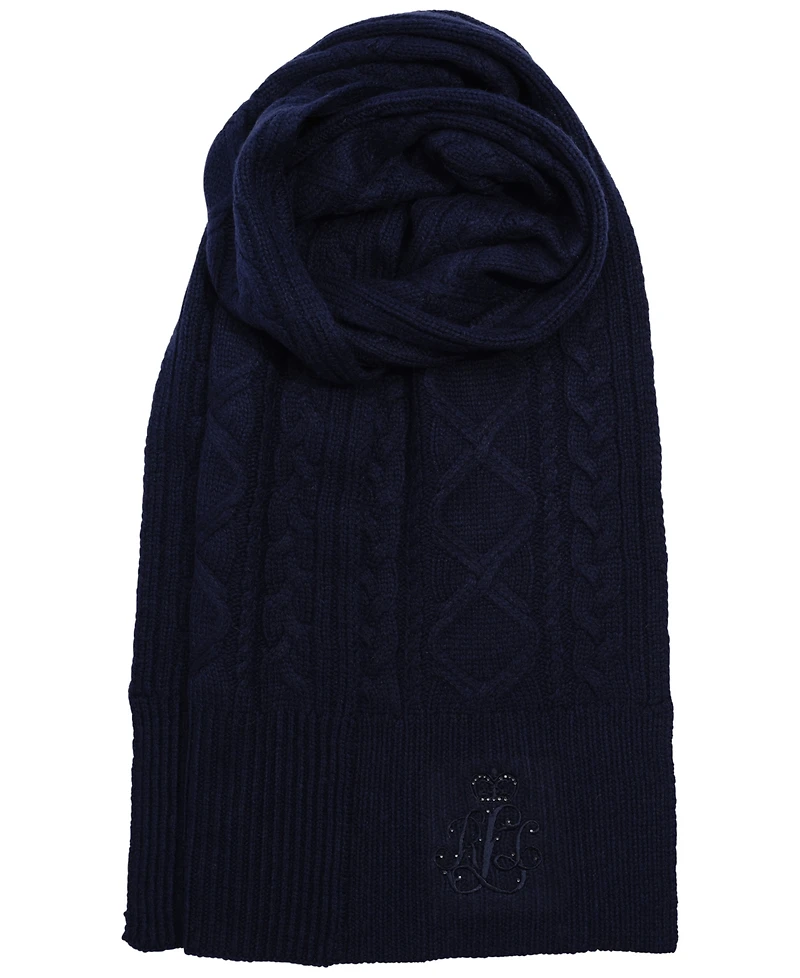 Lauren Ralph Direct Cable Scarf
