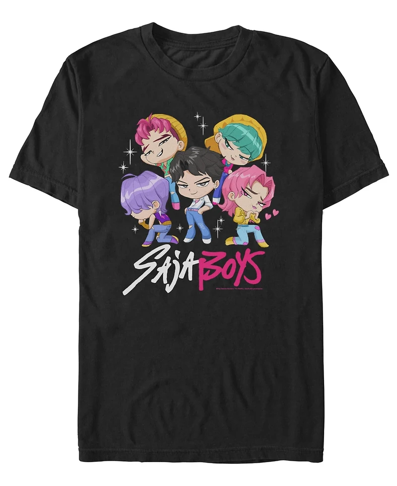 Fifth Sun Men's K-Pop Demon Hunters Short Sleeve Graphic Print T-Shirt