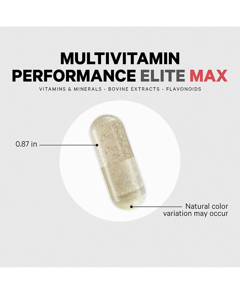 Codeage Multivitamin Performance Elite Max Supplement