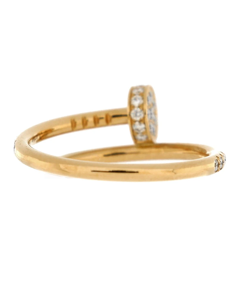 Pre-Owned Cartier Juste un Clou Paved Ring