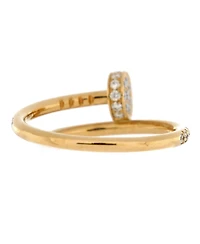 Pre-Owned Cartier Juste un Clou Paved Ring