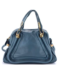 Pre-Owned Chloe Medium Paraty Top Handle Bag Leather