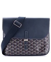 Pre-Owned Goyard Coursier Messenger Bag Coated Canvas and Leather
