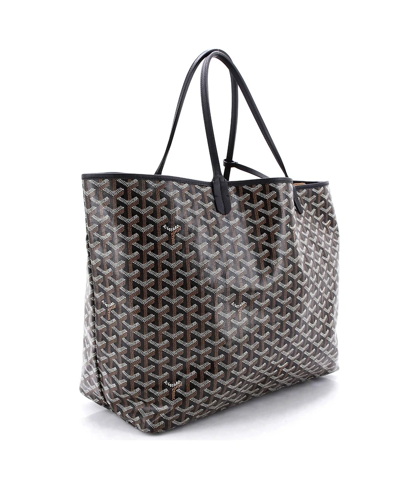 Pre-Owned Goyard Gm Saint Louis Tote Coated Canvas