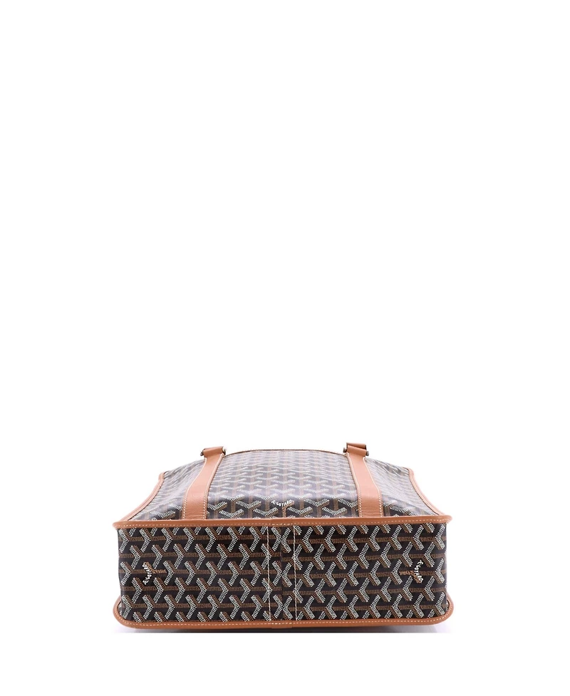 Pre-Owned Goyard Bourgogne Bag Coated Canvas