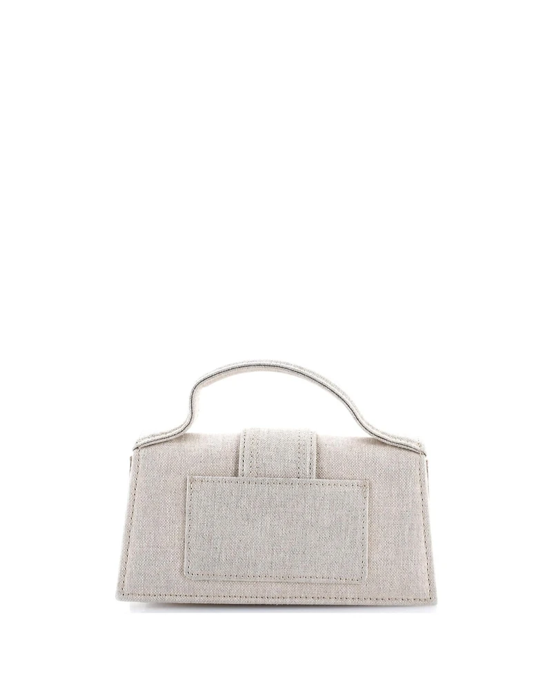 Pre-Owned Jacquemus Le Bambino Top Handle Flap Bag Canvas